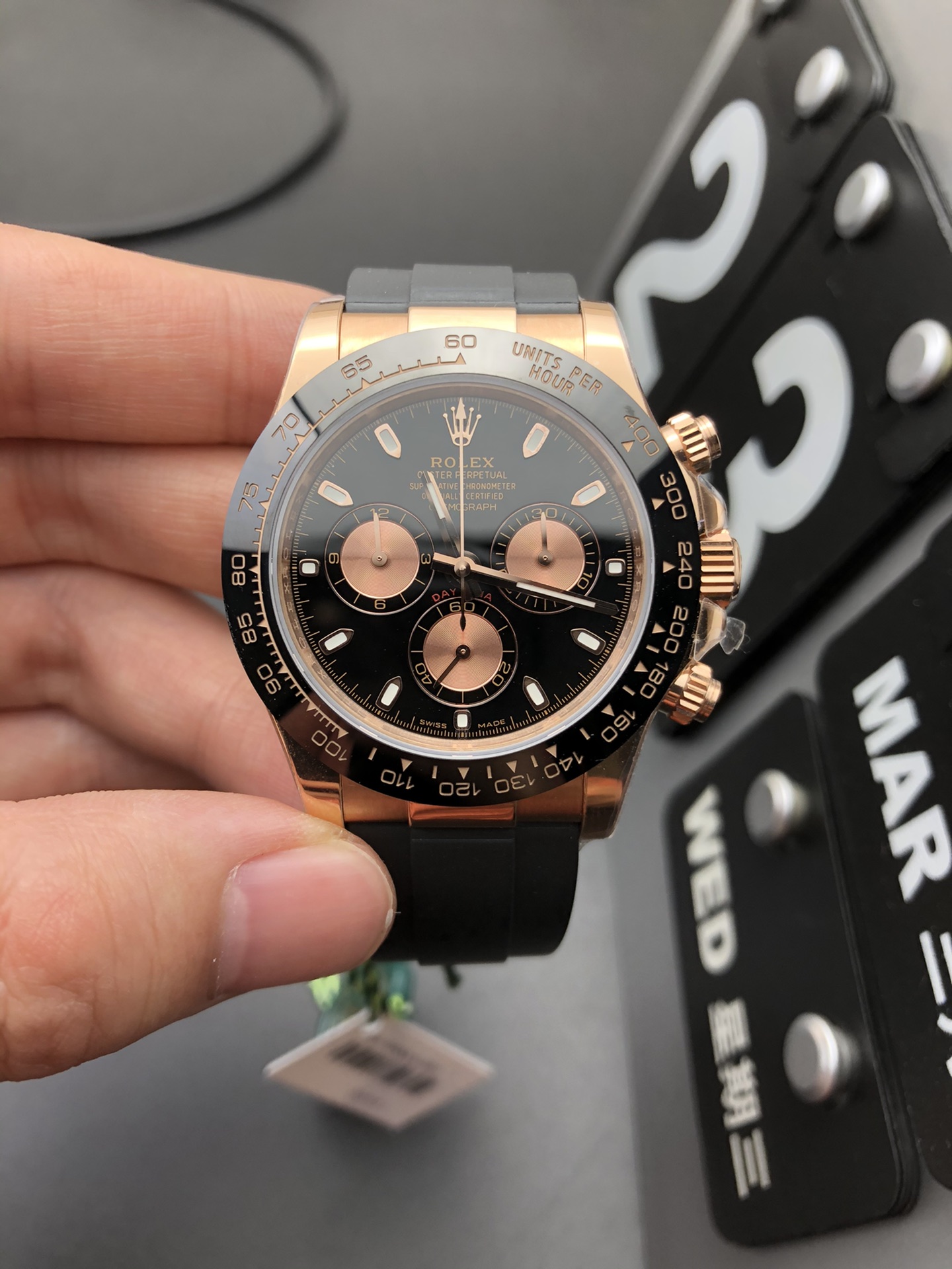 Rolex 玫瑰金迪通拿