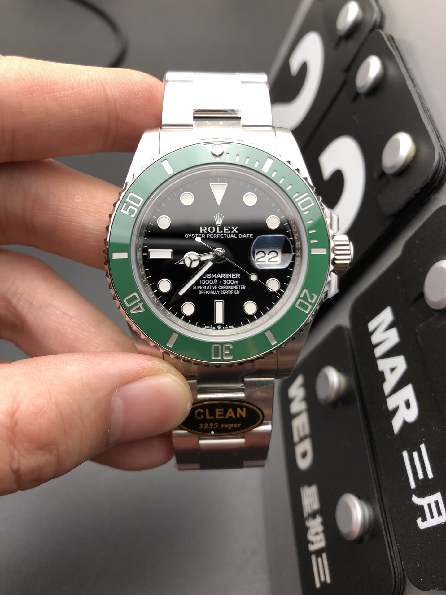 Rolex 3235绿鬼