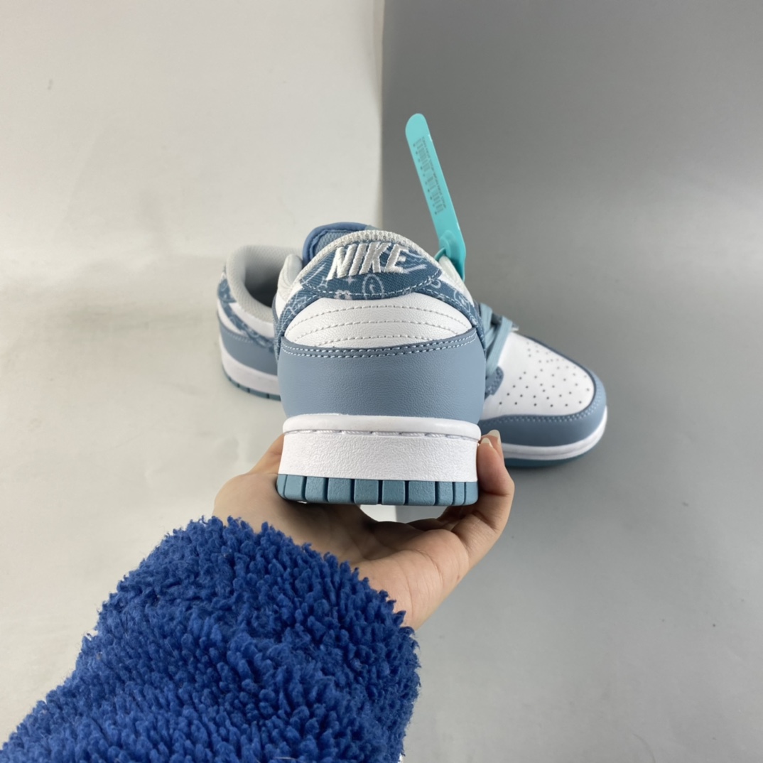 P220  Nike Dunk Low ”Green/blue paisley” 蓝绿色佩斯利板鞋 DH4401-101