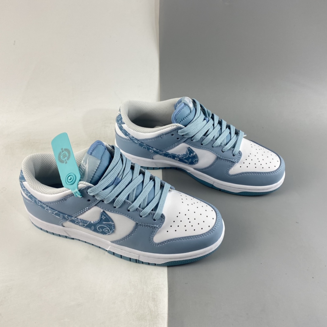 P220  Nike Dunk Low ”Green/blue paisley” 蓝绿色佩斯利板鞋 DH4401-101