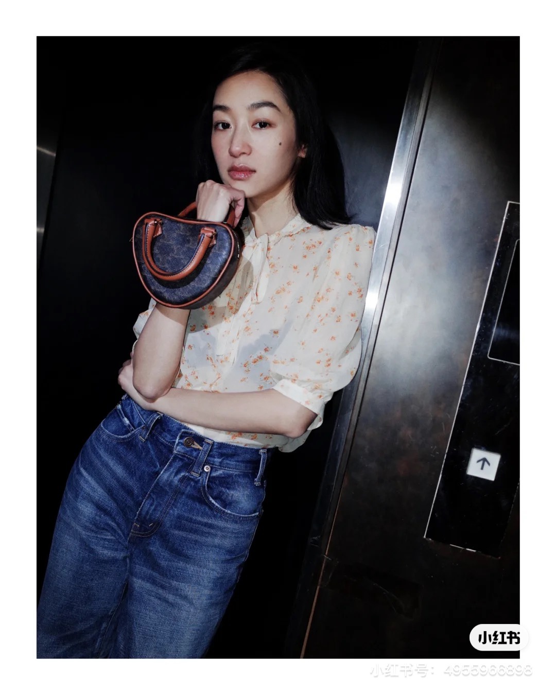 CELINE 2022年情人节限量新年胶囊系列心形手包 198222老花