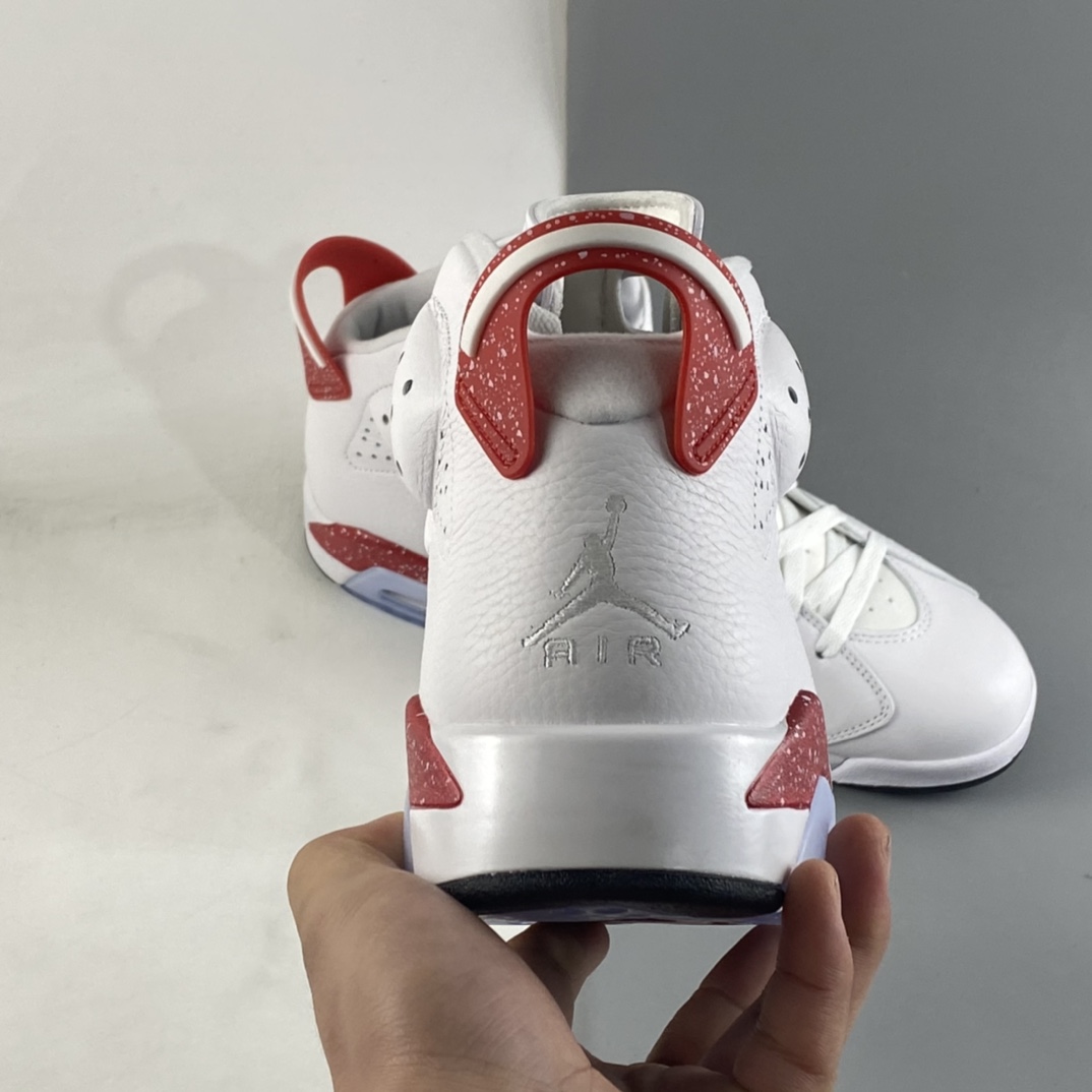 P480  Air Jordan 6 “Red Oreo” AJ6 白红奥利奥 CT8529-162