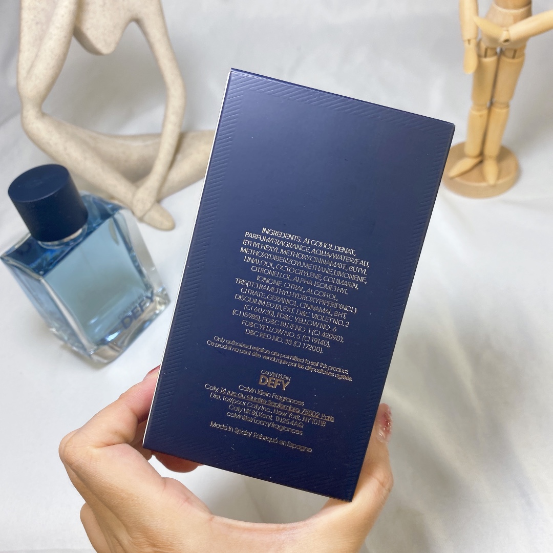 专柜品质CK DEFY肆意男士淡香水100ml 6