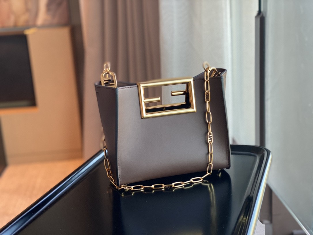 Fendi , Way new double F buckle handbag