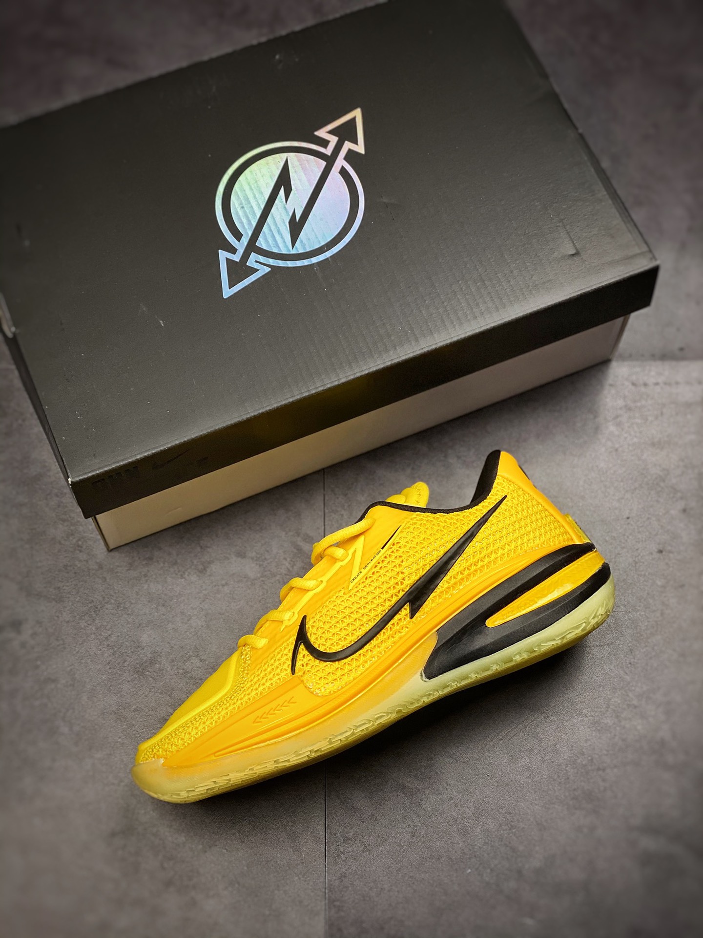 240  NIKE AIR ZOOM G.T.CUT EP 黑黄独家纯原 CZ0175-701