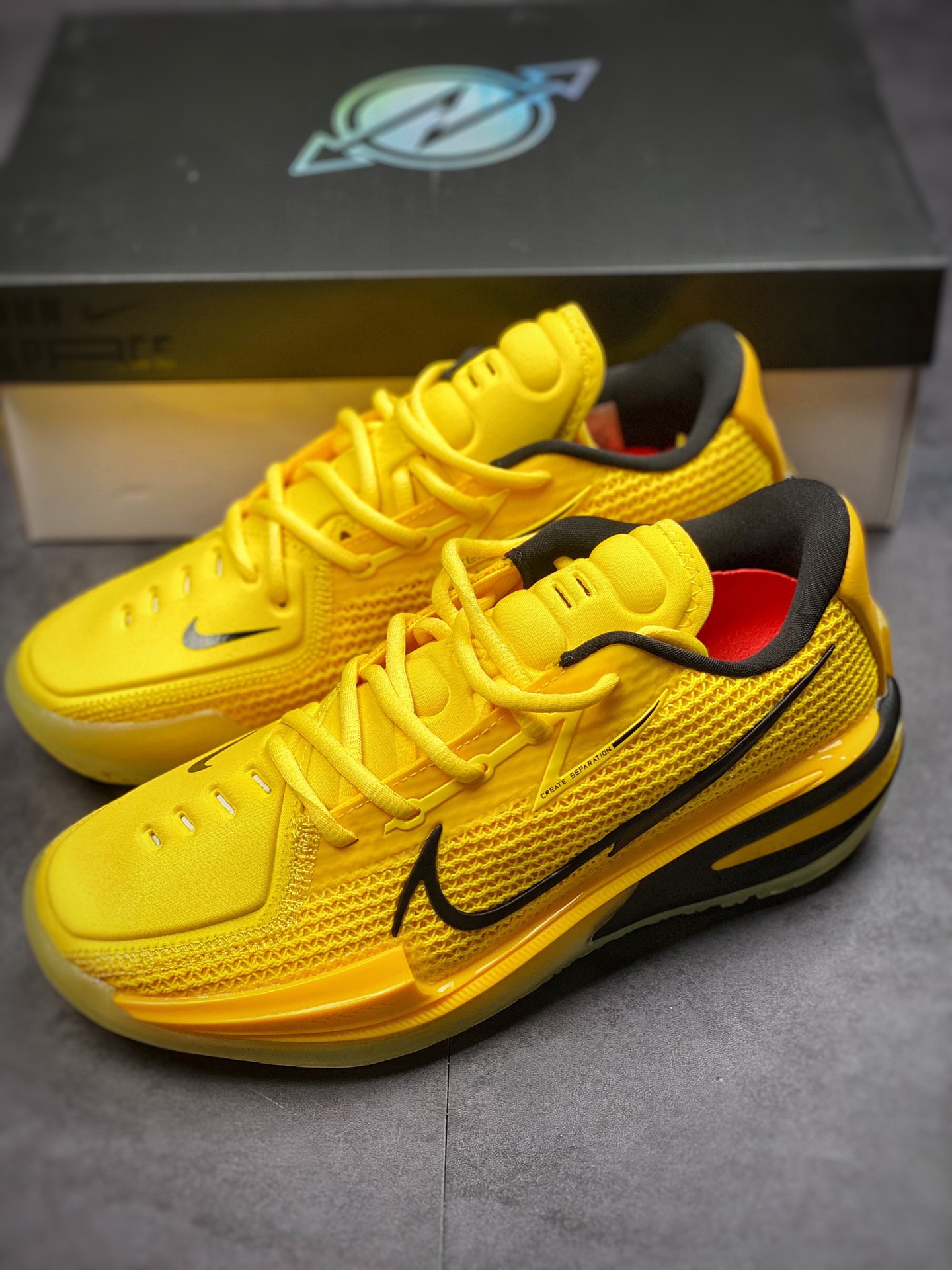240  NIKE AIR ZOOM G.T.CUT EP 黑黄独家纯原 CZ0175-701