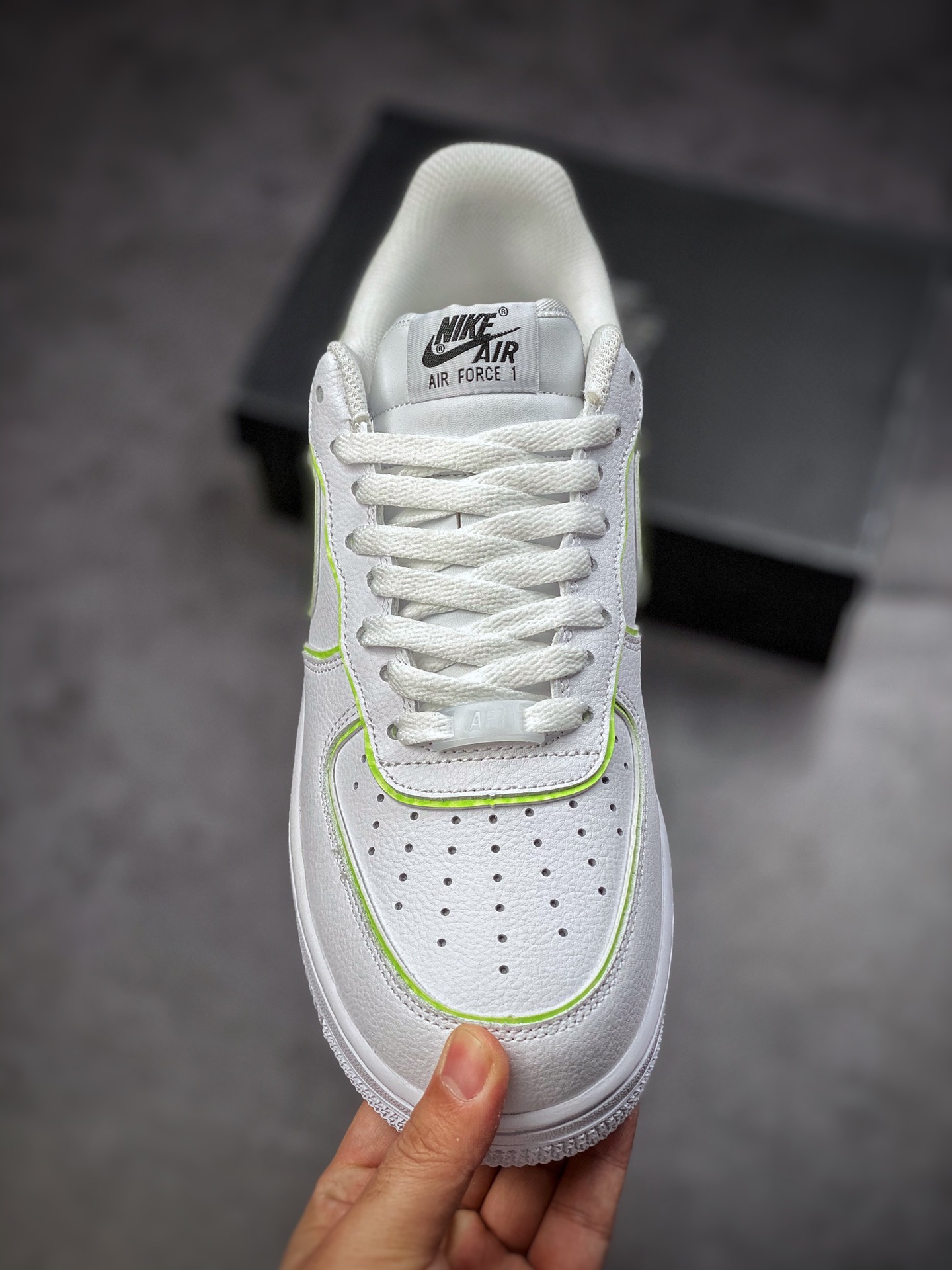 200  Nike Air Force 1 Low 07 白黑黄描边 CW2288-304