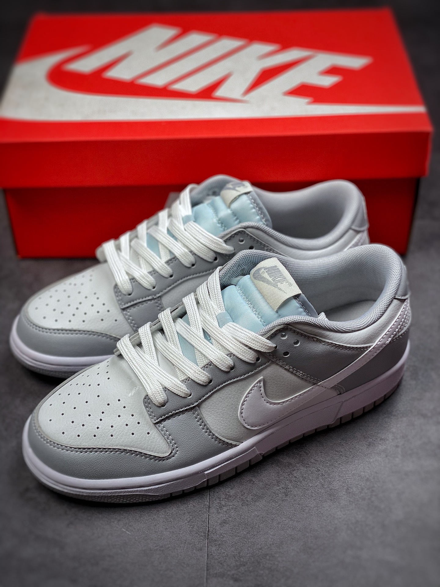 300  220  Nike Dunk Low Retro 复古 白灰 Dunk  DJ6188-001