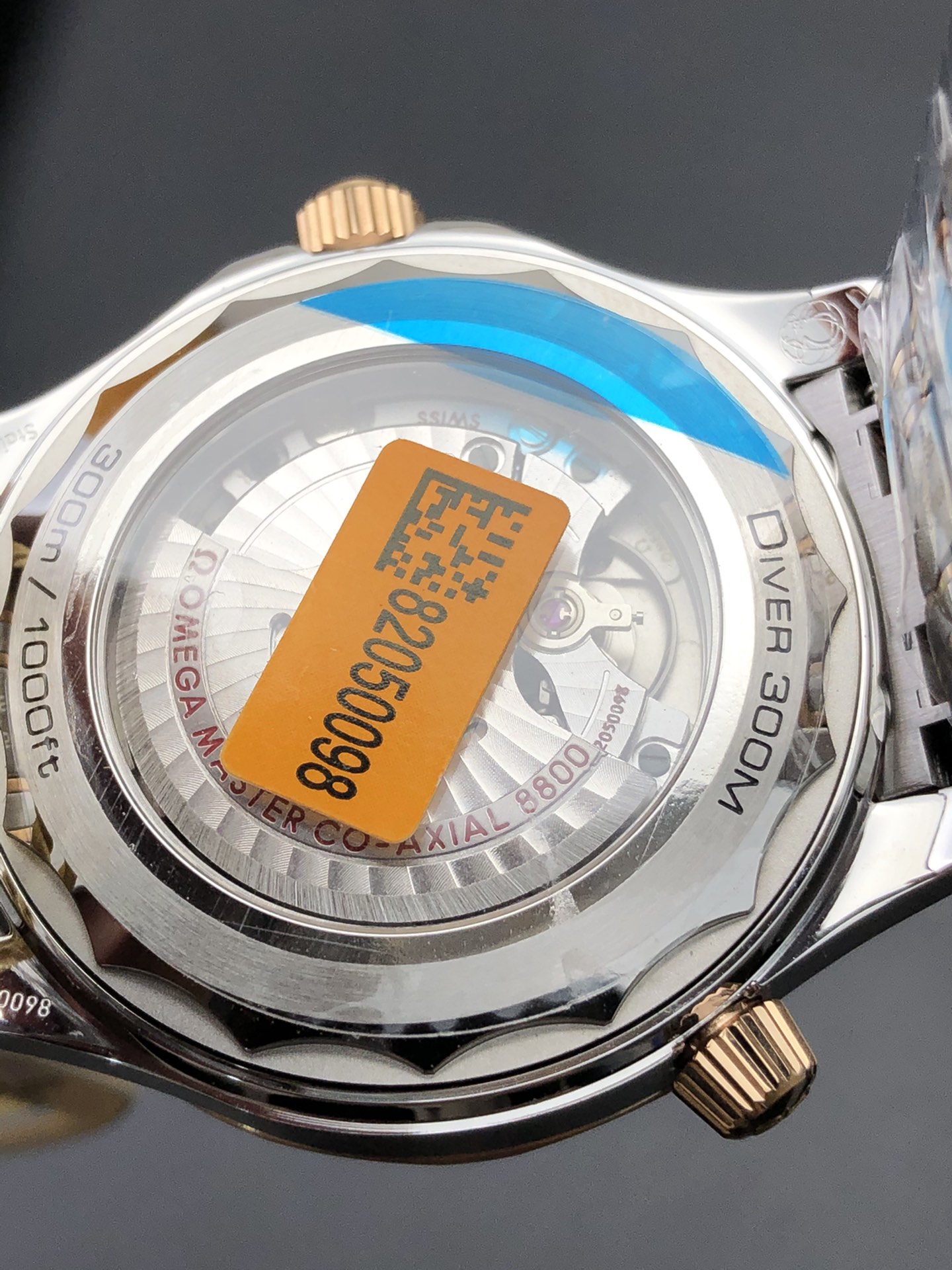 Omega OR 玫瑰金海马300