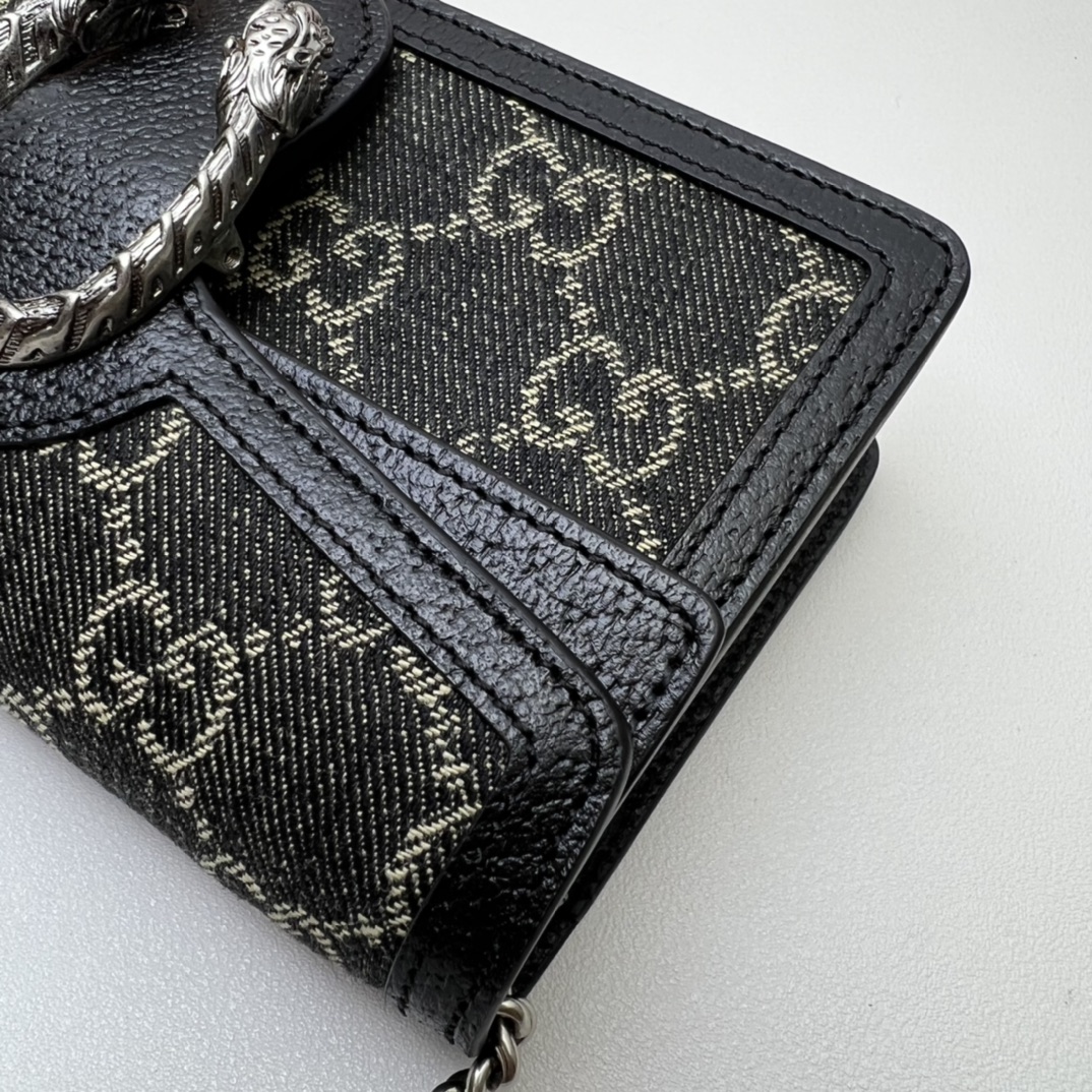 Gucci Style Denim Chain Bag style reference detail image 3 from source 770039