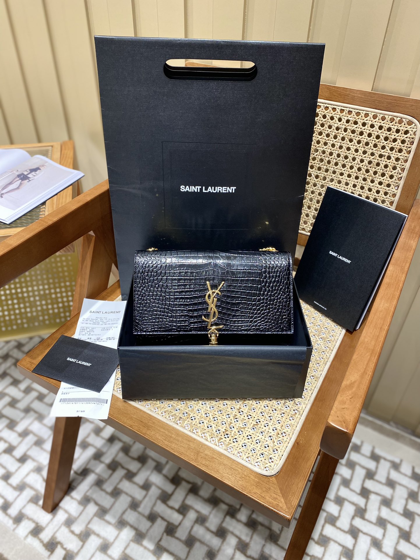 YSL ๐ฒ๐๐๐ ๐ฎ๐ฐ๐๐ ้ณ้ฑผ็บนๆต่ๅ
354119้ป่ฒ/้ๆฃ