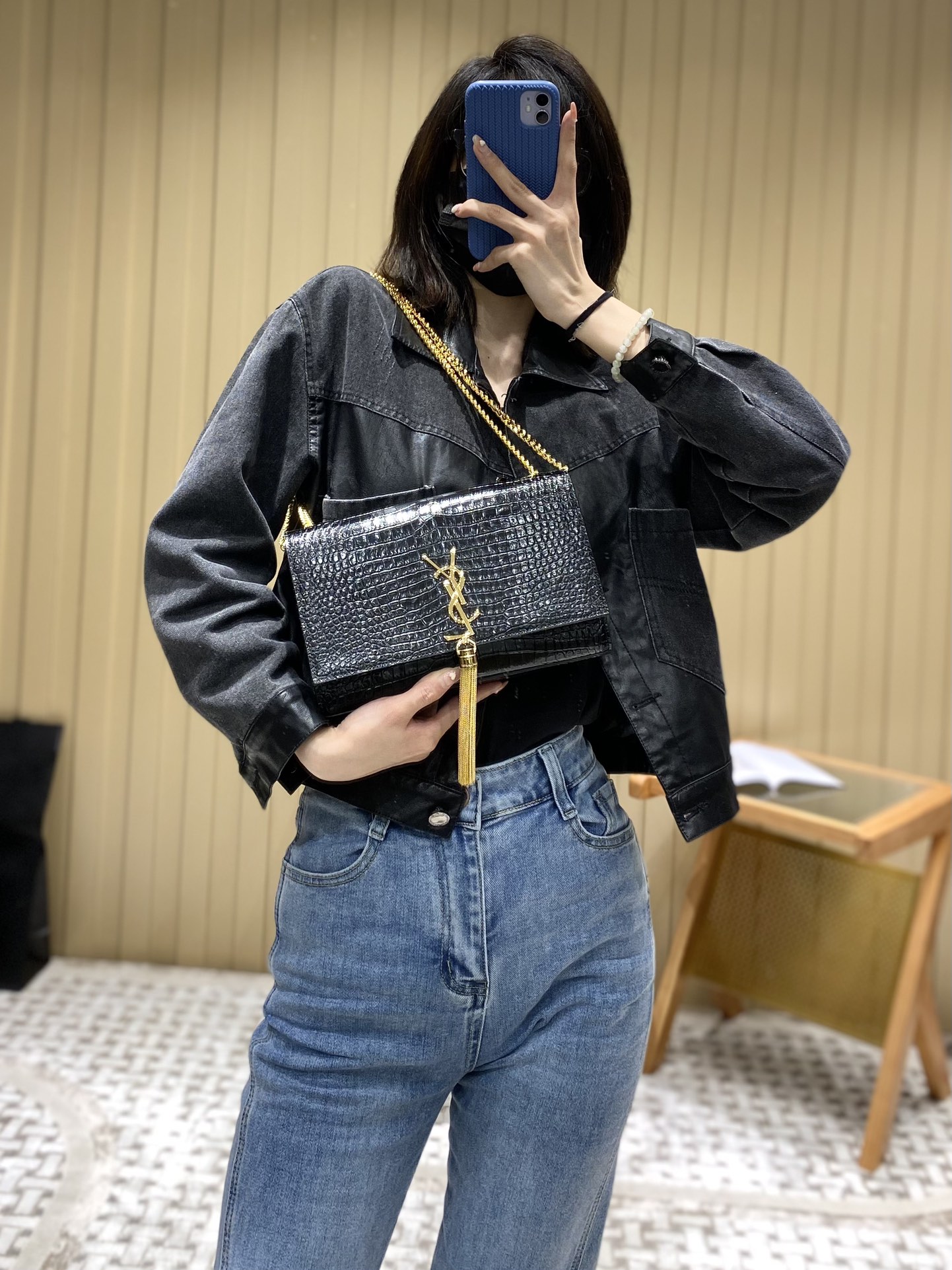 YSL ๐ฒ๐๐๐ ๐ฎ๐ฐ๐๐ ้ณ้ฑผ็บนๆต่ๅ
354119้ป่ฒ/้ๆฃ