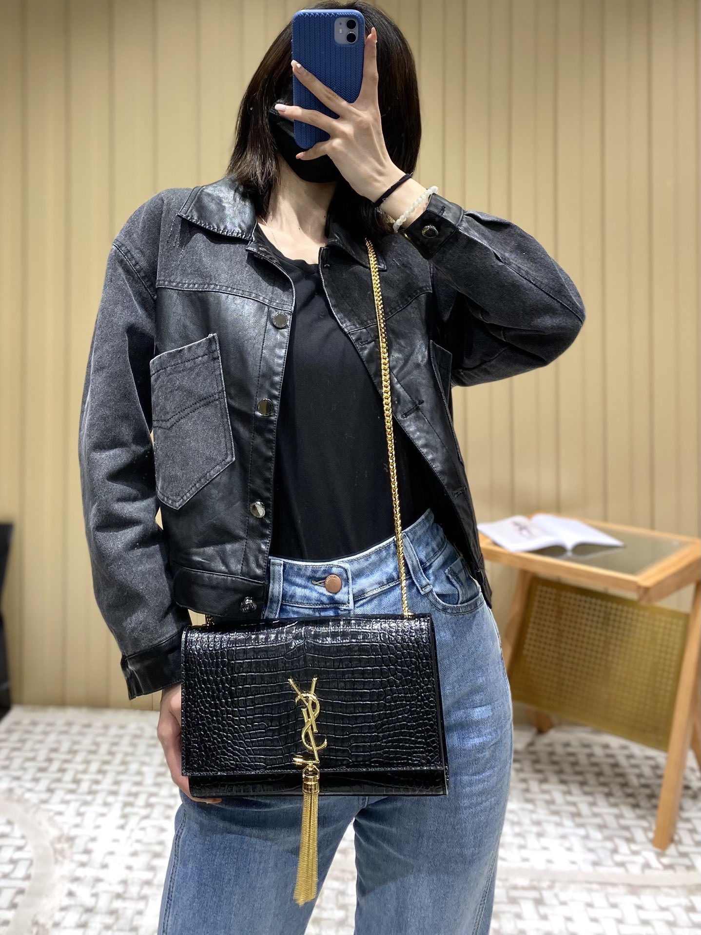 YSL ๐ฒ๐๐๐ ๐ฎ๐ฐ๐๐ ้ณ้ฑผ็บนๆต่ๅ
354119้ป่ฒ/้ๆฃ
