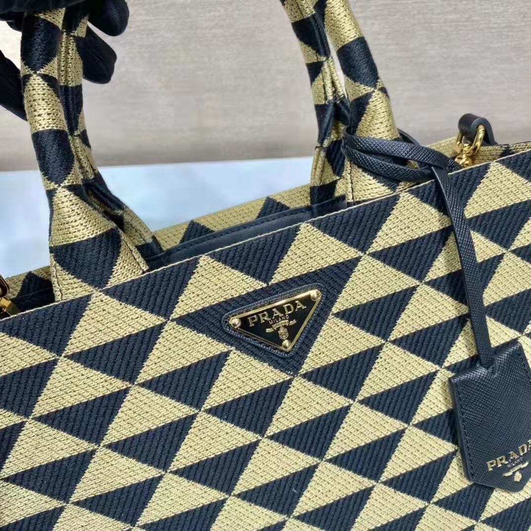 Prada Luxury Designer Handbag crafted in premium calfskin leather 6