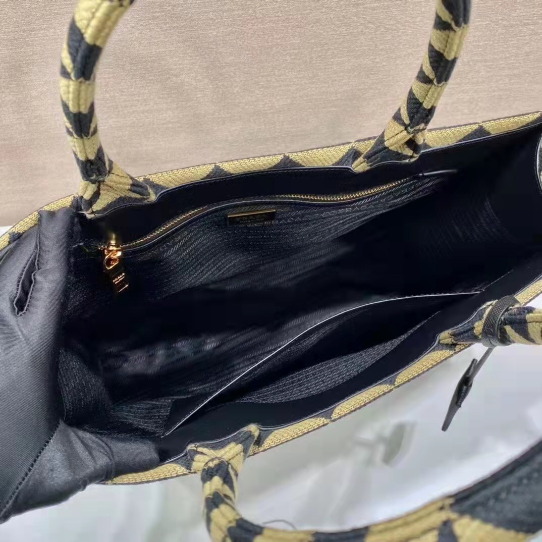 Prada Luxury Designer Handbag crafted in premium calfskin leather 8