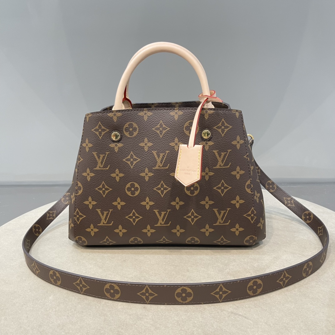 Louis Vuitton LV Montaigne BB Bags Handbags Printing All Steel M41055