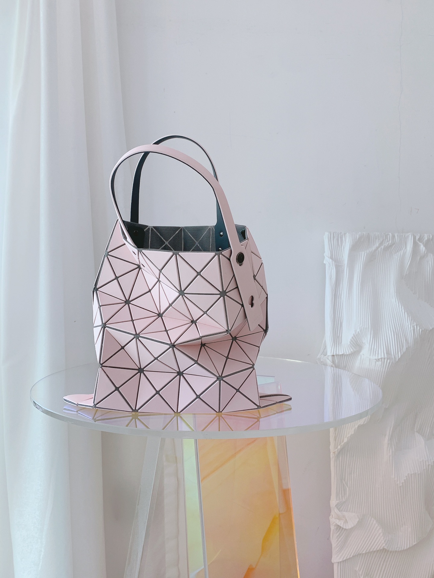 ISSEY MIYAKE 新品三月樱花季限定色手提袋0087