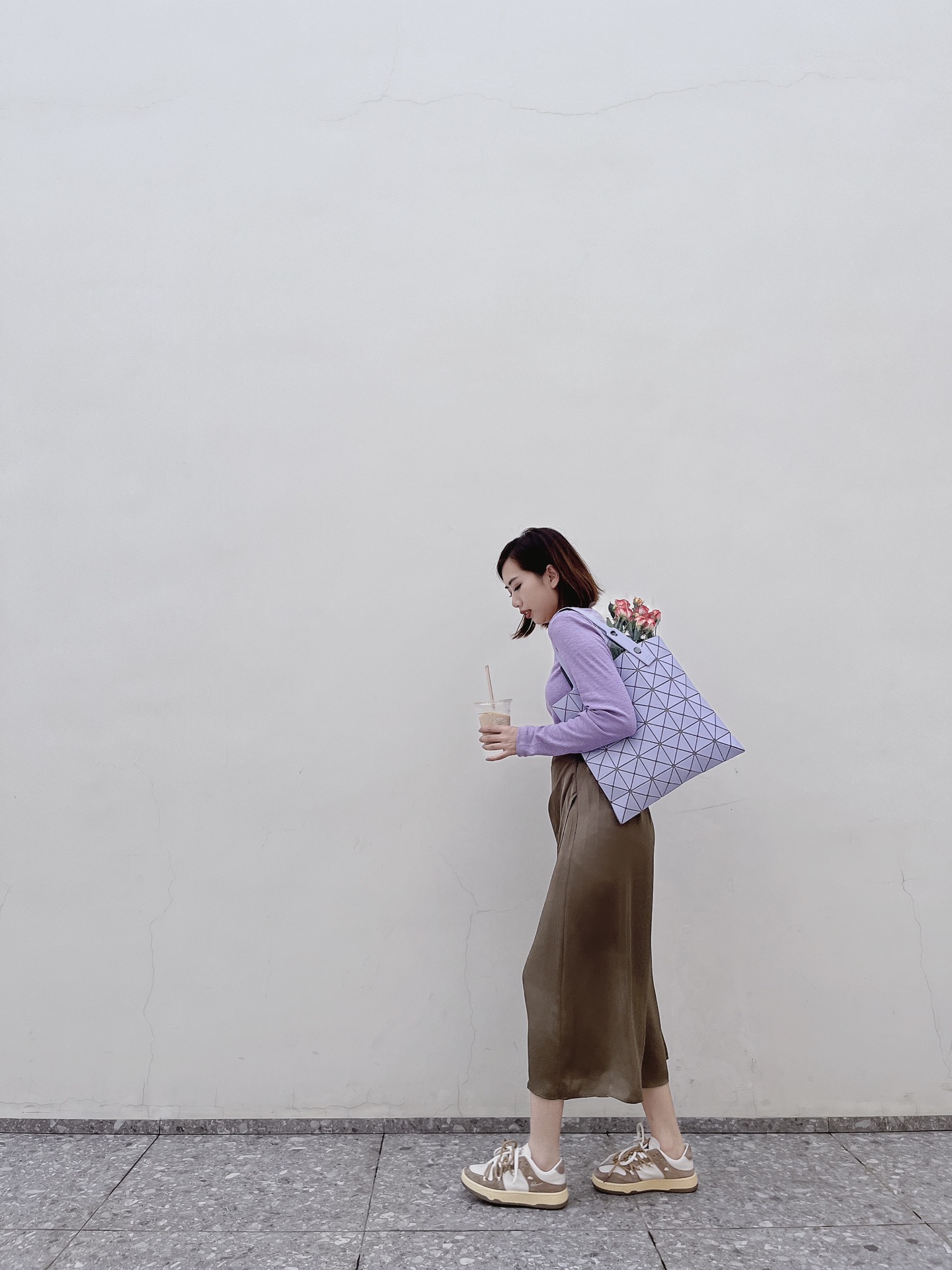 ISSEY MIYAKE 新品三月樱花季限定色手提袋0087