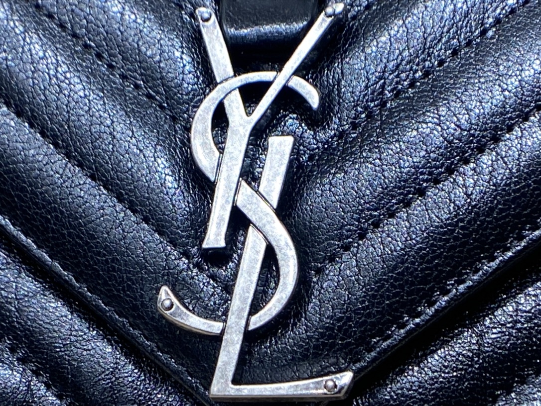 Saint laurent Ysl 𝑴𝒐𝒏𝒐𝒈𝒓𝒂𝒎 𝒎𝒊𝒏𝒊 邮差小包 399289黑色