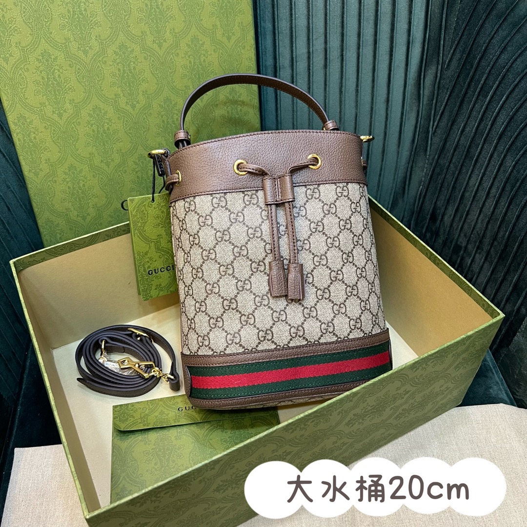 GUCCI Ophidia motif Double G sac seau portable et bandoulière