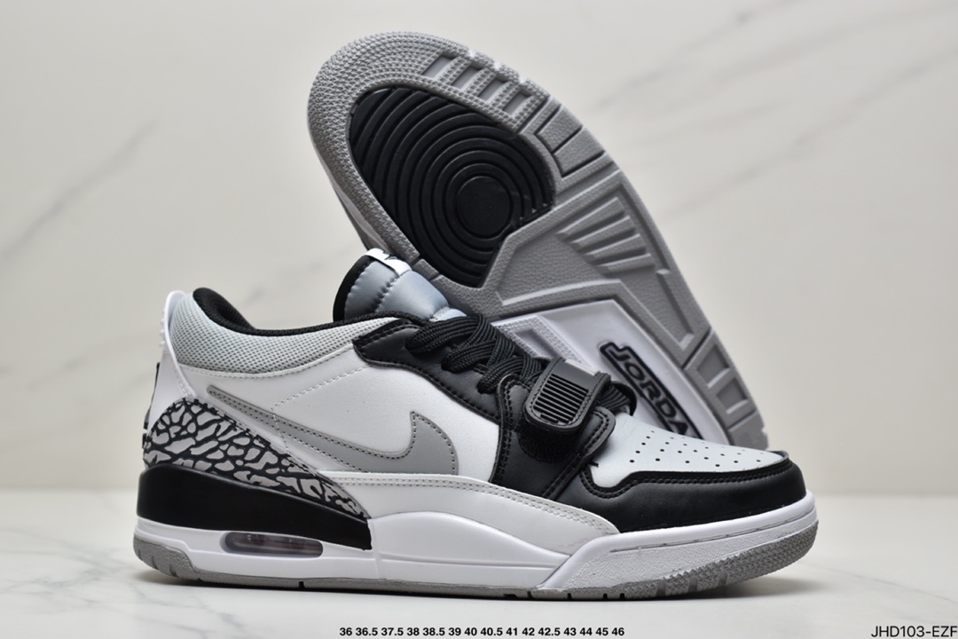 190 Air Jordan Legacy 312 有着交错结合的设计CD7069