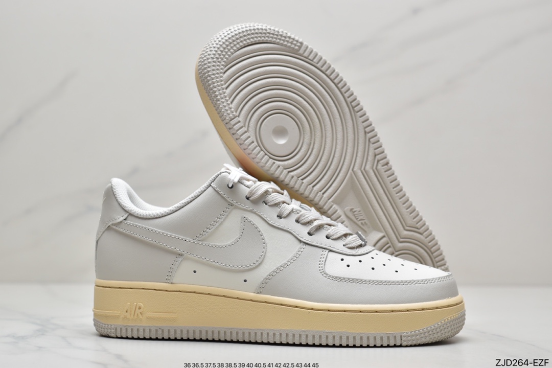 240 耐克Air Force 1 ’07 Low 米白摩卡 原楦头原纸板 BS8871-107