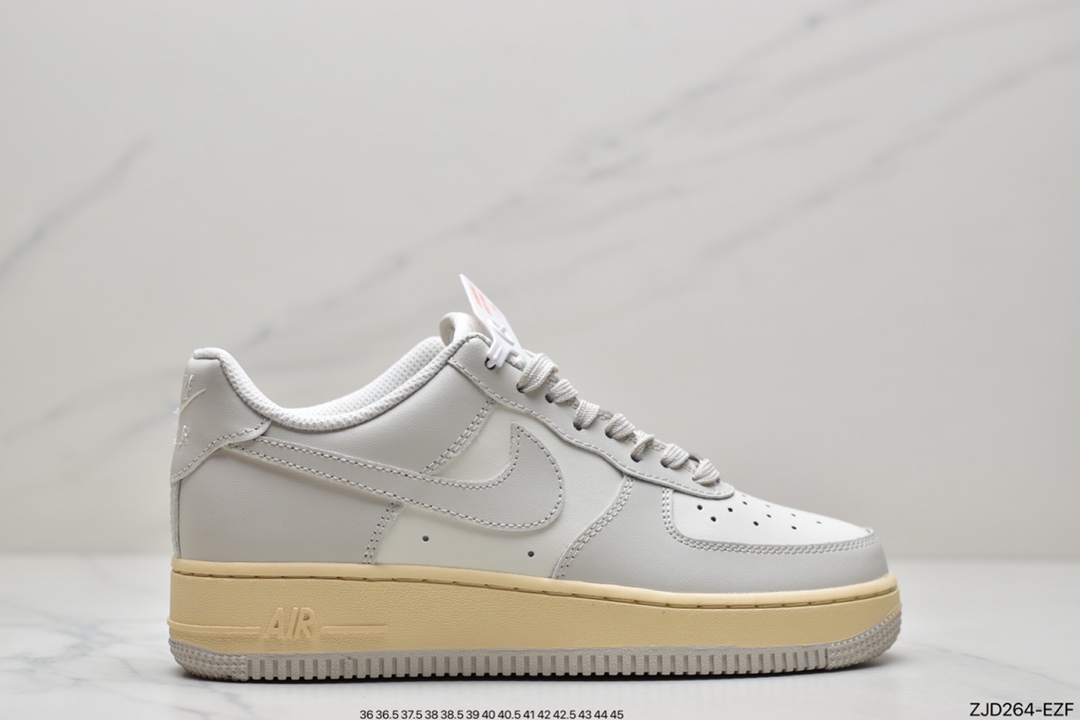 240 耐克Air Force 1 ’07 Low 米白摩卡 原楦头原纸板 BS8871-107