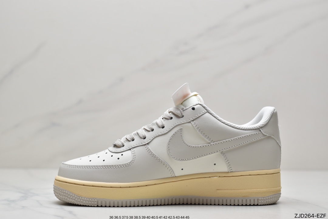 240 耐克Air Force 1 ’07 Low 米白摩卡 原楦头原纸板 BS8871-107