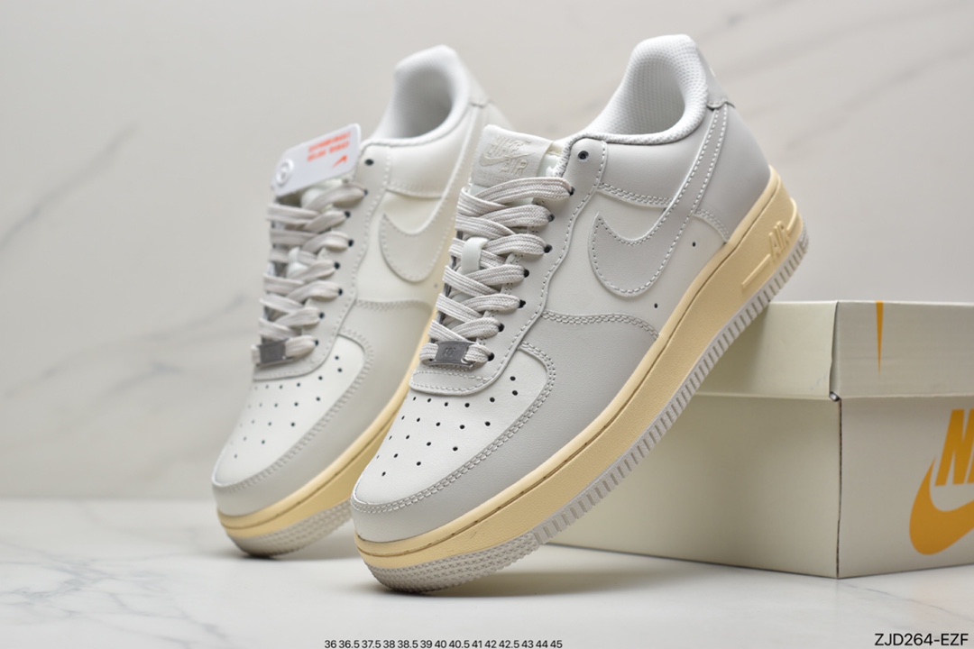 240 耐克Air Force 1 ’07 Low 米白摩卡 原楦头原纸板 BS8871-107