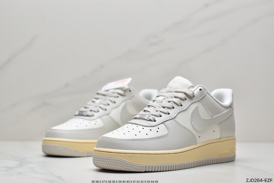 240 耐克Air Force 1 ’07 Low 米白摩卡 原楦头原纸板 BS8871-107