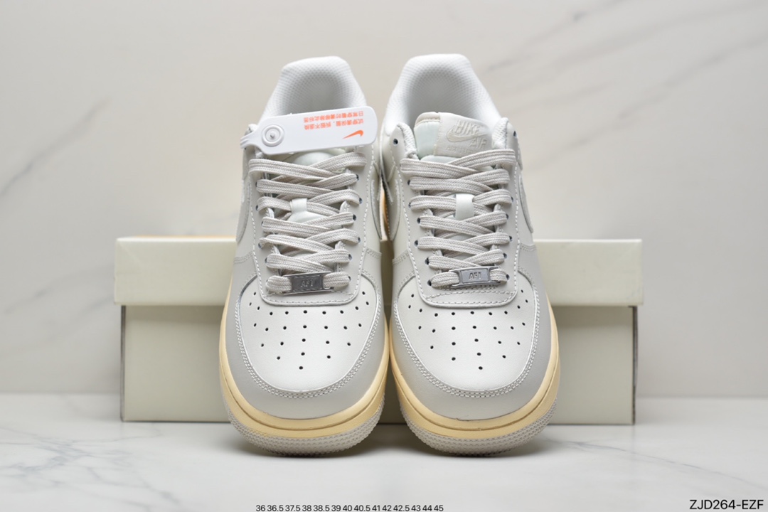 240 耐克Air Force 1 ’07 Low 米白摩卡 原楦头原纸板 BS8871-107