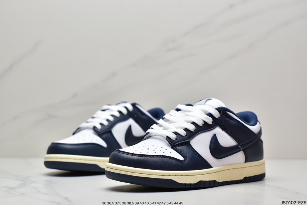 200 耐克Nike SB Dunk Low”Aged Navy”扣篮系列低帮休闲运动滑板板鞋DQ8580