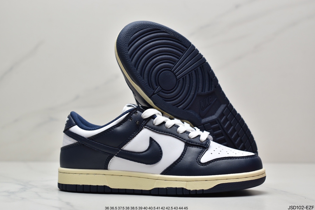 200 耐克Nike SB Dunk Low”Aged Navy”扣篮系列低帮休闲运动滑板板鞋DQ8580
