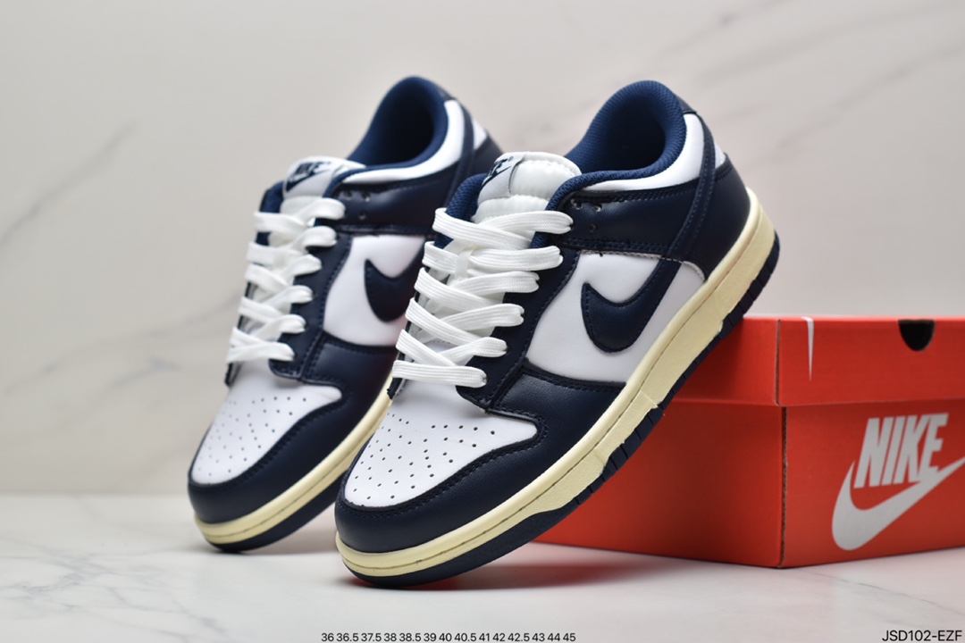 200 耐克Nike SB Dunk Low”Aged Navy”扣篮系列低帮休闲运动滑板板鞋DQ8580