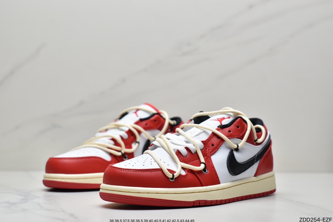 230 耐克Nike Air Jordan 1 Low”Chicago”AJ1乔丹一代低帮篮球鞋553558-118