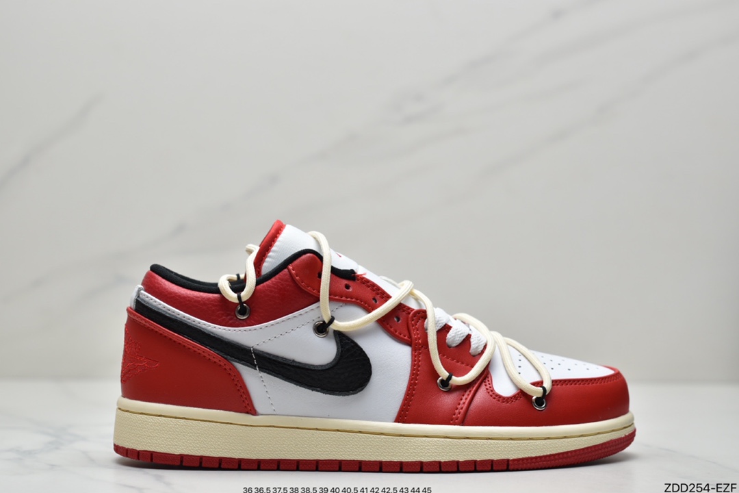 230 耐克Nike Air Jordan 1 Low”Chicago”AJ1乔丹一代低帮篮球鞋553558-118