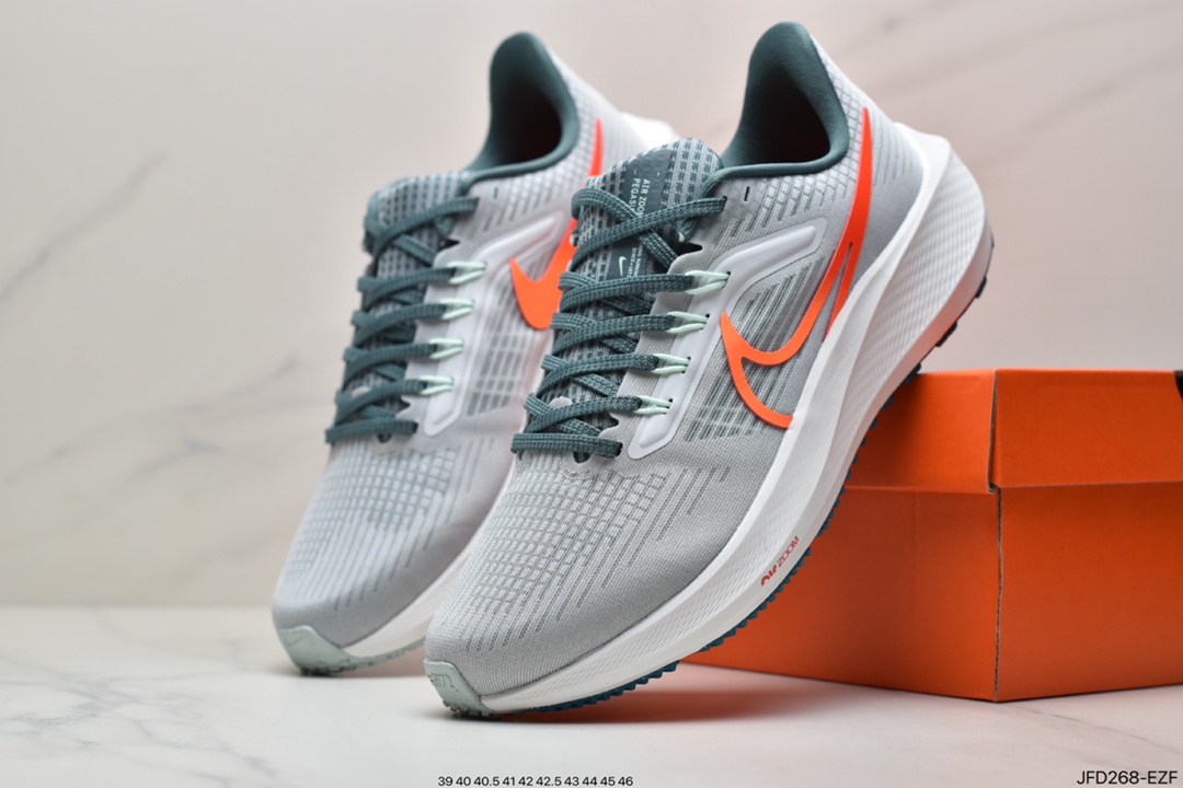 170 耐克Air Zoom Pegasus 39 登月39代。飞马涡轮增压马拉松慢跑鞋DO9580-400