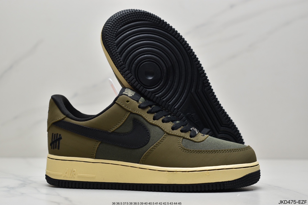 160 耐克Undefeated x Nike Air Force 1 Low SP“Ballistic”空军一号 DH3064-300