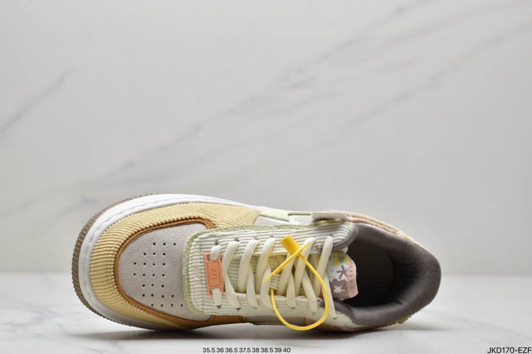 160 Air Force 1 Shadow 白蓝粉轻量增高低帮百搭板鞋CI0919-106