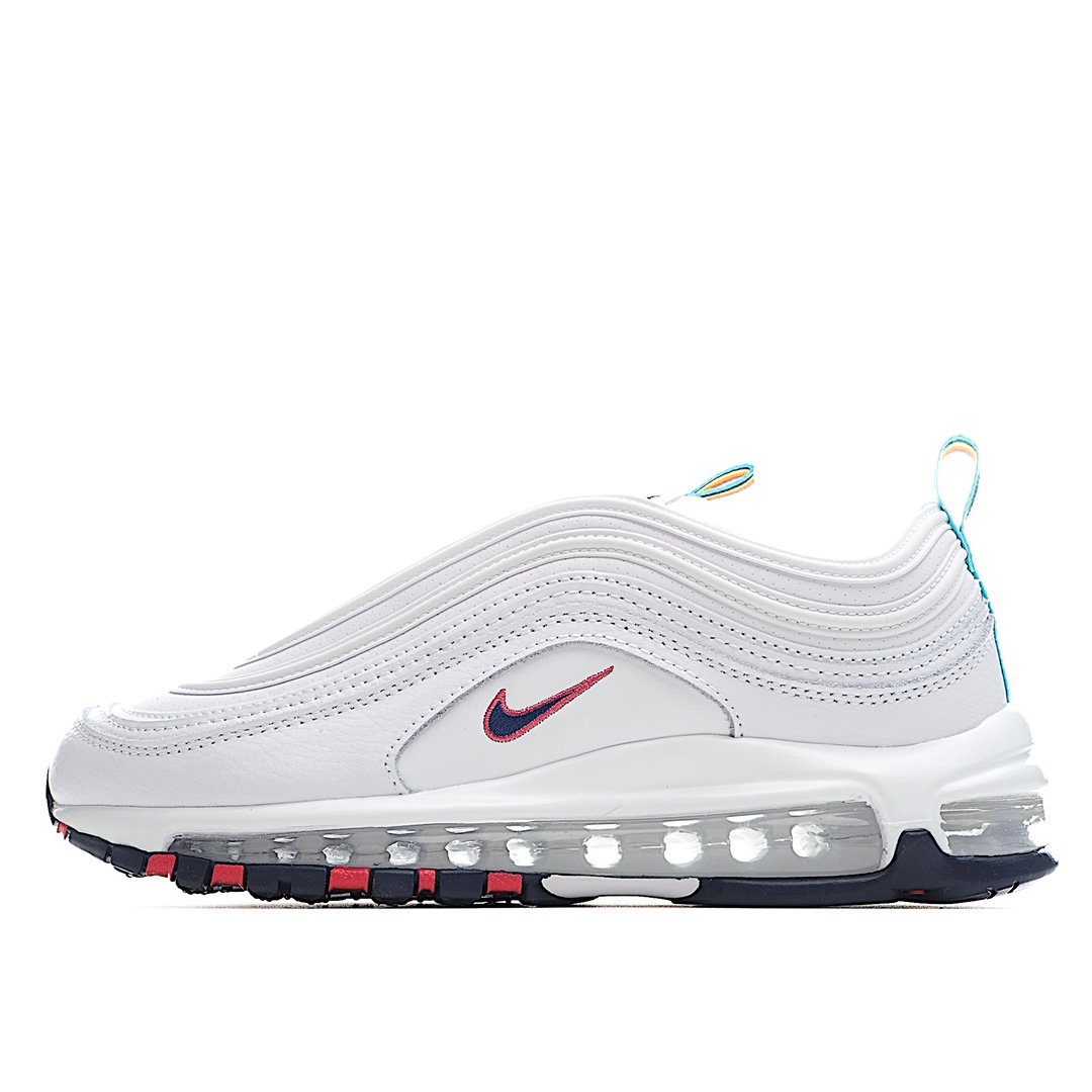 H5 公司级别 NK Air Max 97 子弹反光全掌气垫跑鞋