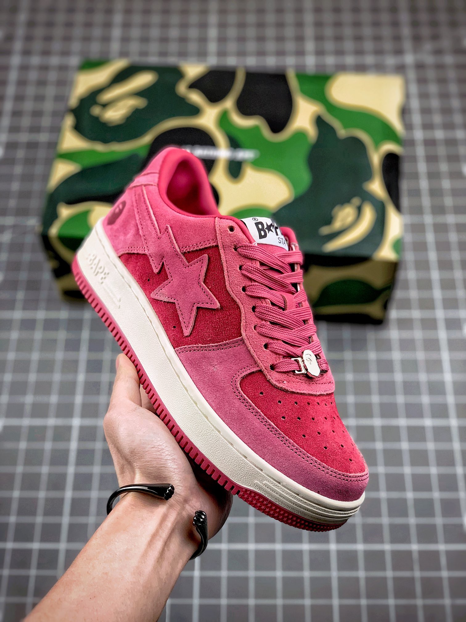 Human Made Bape Sta Sk8 To Nigo Fashion Godfather Nigo Ape Man Head Producido por una fábrica Material de capa superior…