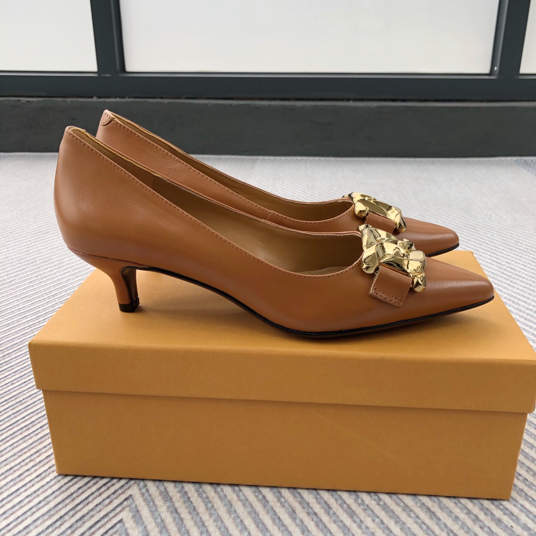 New TODS Classic Plumb-Button Single-Shoe: Comfortable and Graceful Design - 图片 6