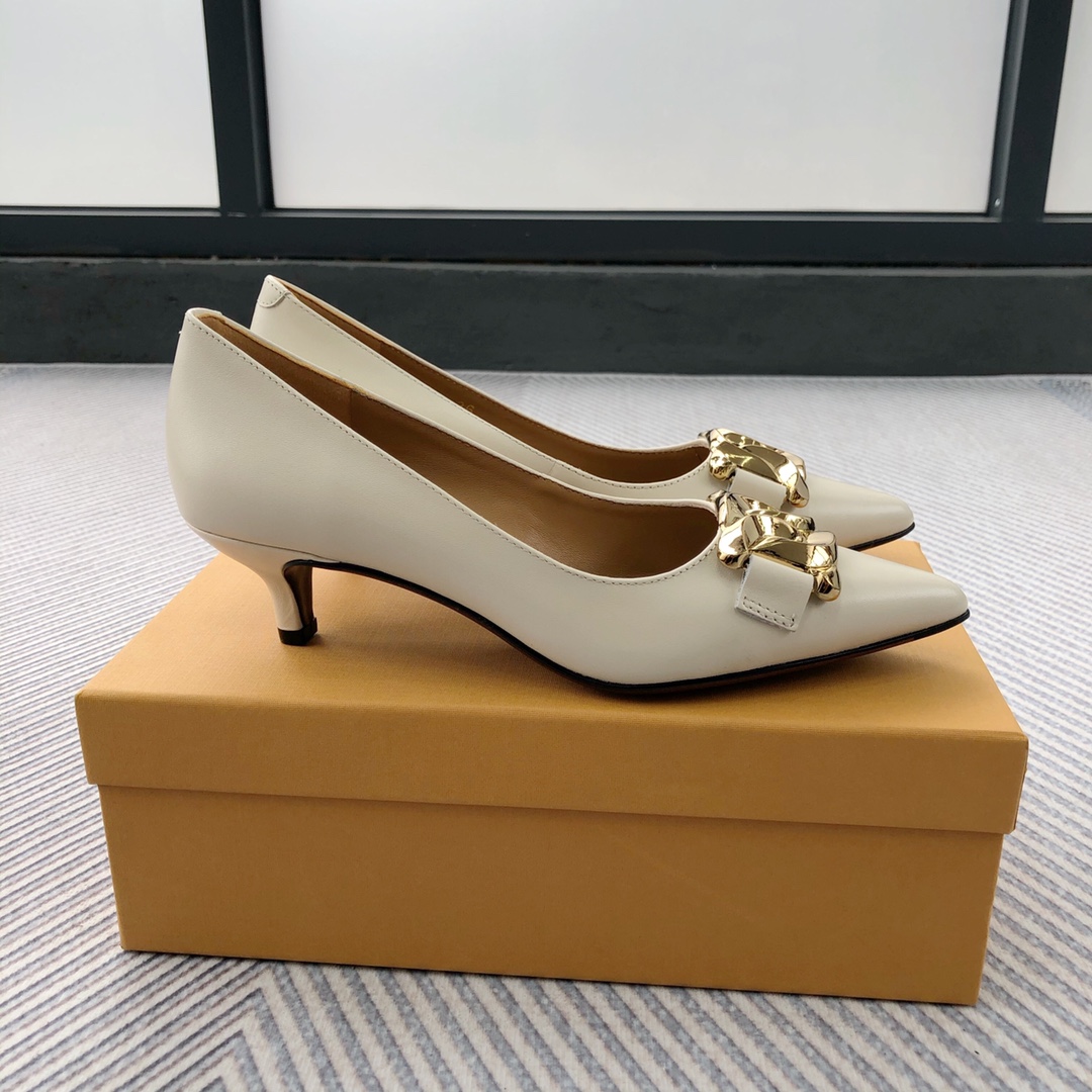 TODS Classic Plumb-Button Single-Shoe: Elegant Design with Shoe-Faced Embellishment - 图片 5