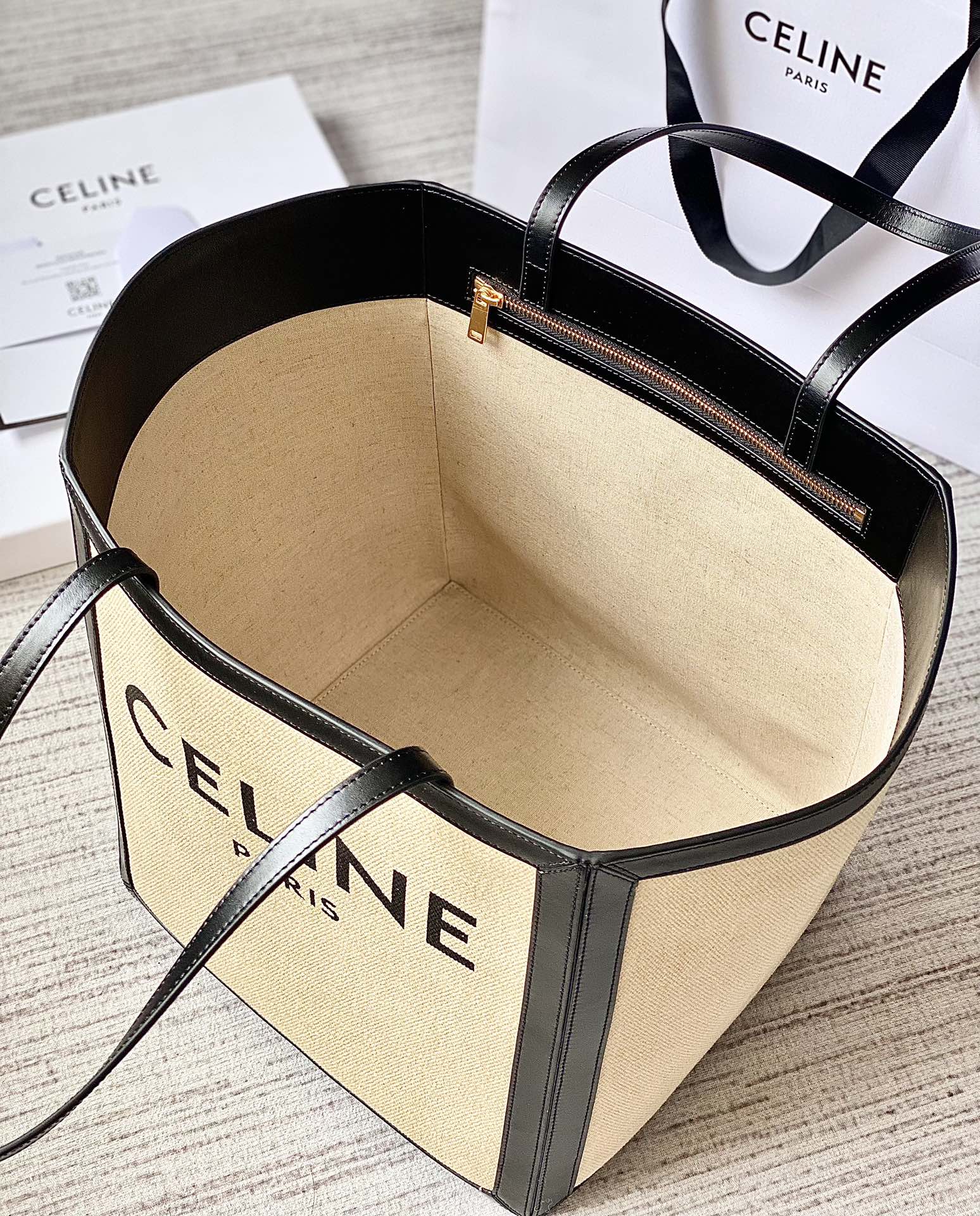 CELINE 新款CABAS麻布购物袋 197532