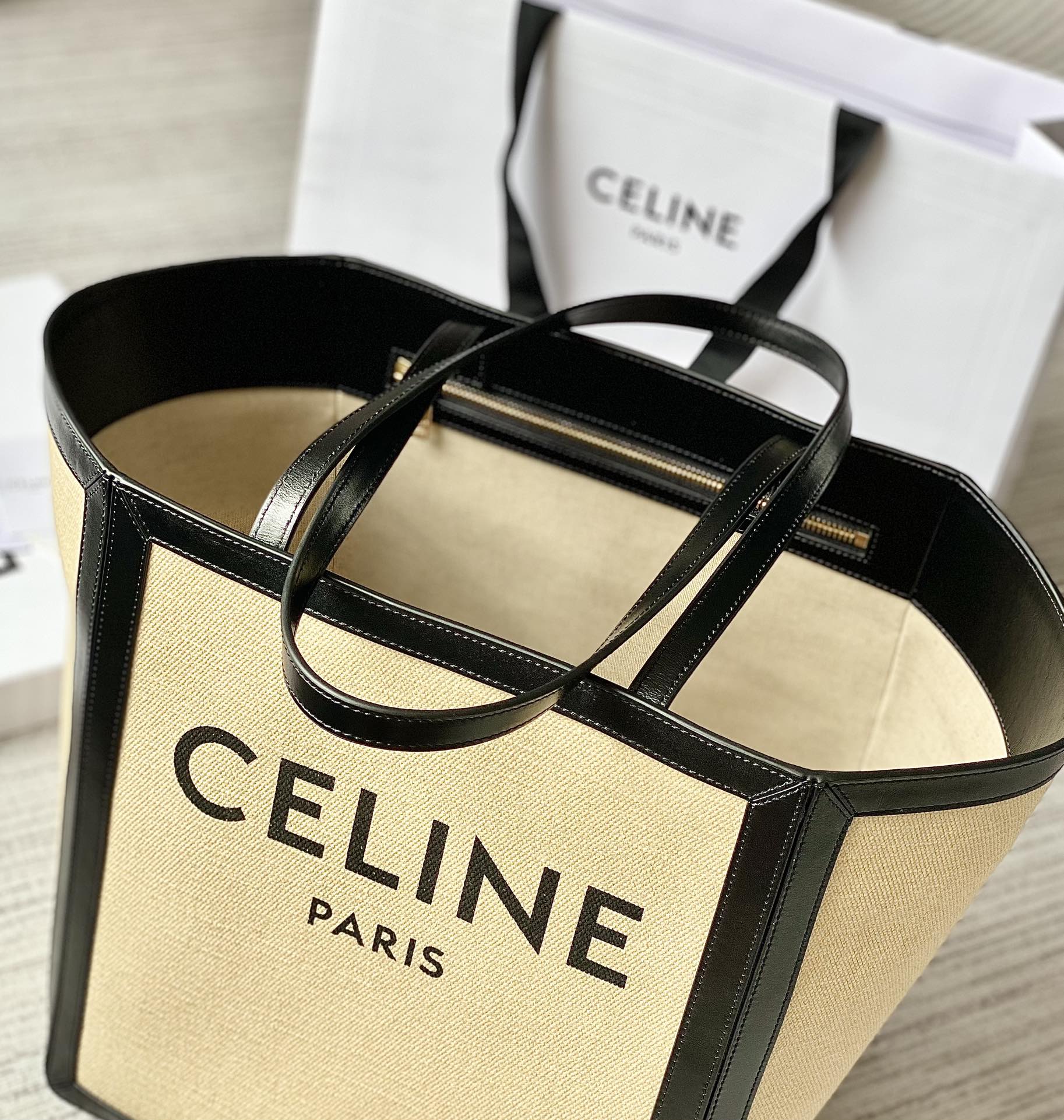 CELINE 新款CABAS麻布购物袋 197532