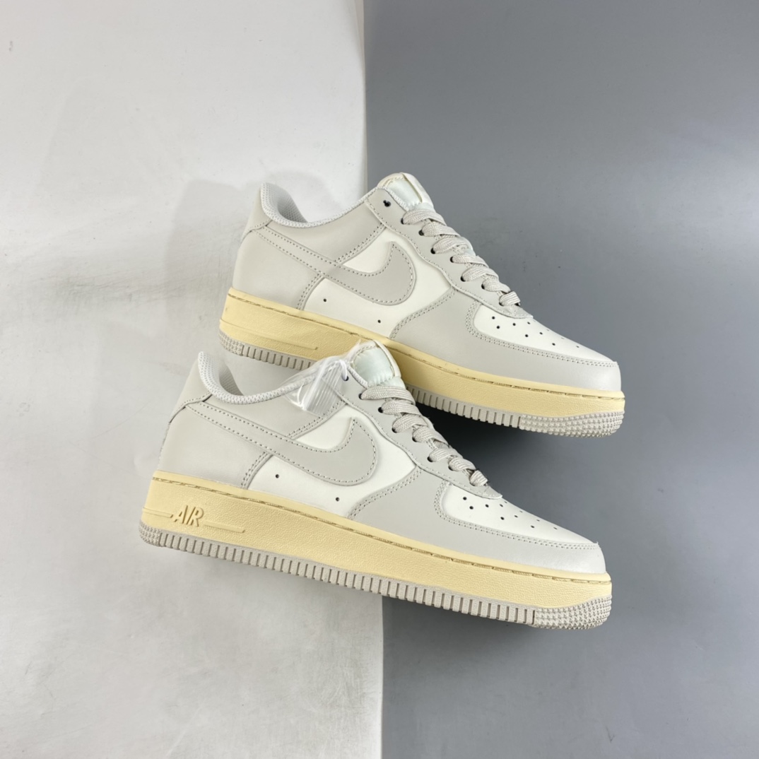 P240  Nike Air Force 1’07 Low 白灰色 空军一号低帮休闲板鞋 BS8871-227