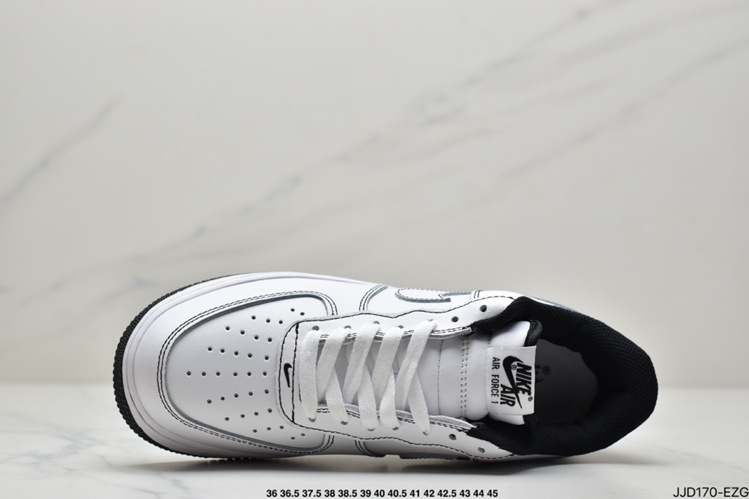 130 真标nike Air Force 1 Low 空军一号低帮运动休闲板鞋 CV1724
