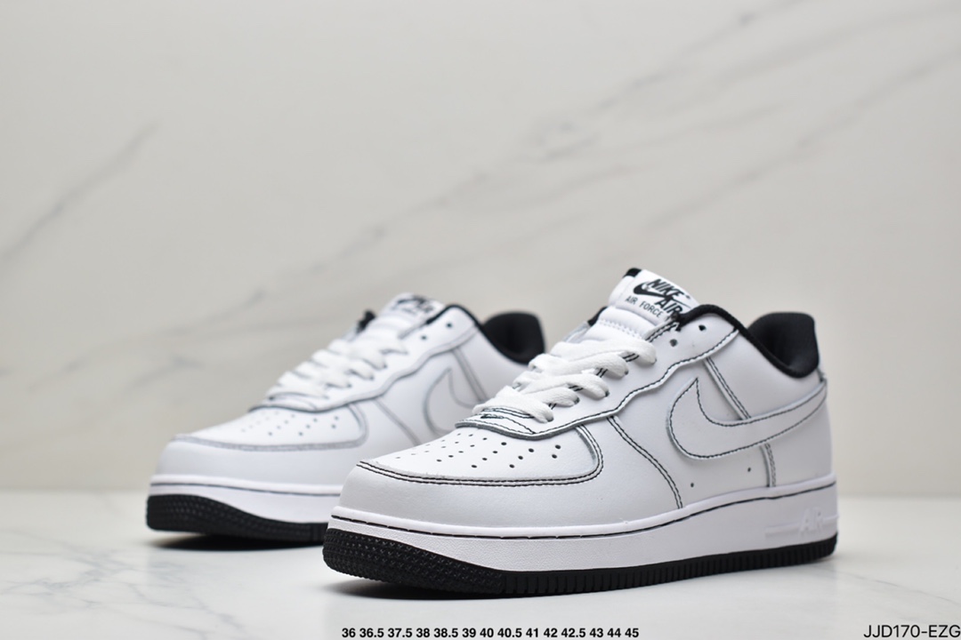 130 真标nike Air Force 1 Low 空军一号低帮运动休闲板鞋 CV1724