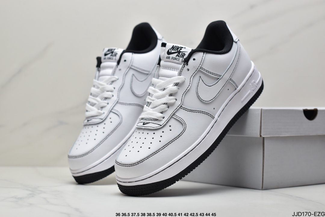 130 真标nike Air Force 1 Low 空军一号低帮运动休闲板鞋 CV1724