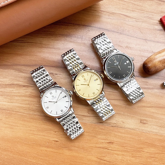 品牌： 劳力士 Rolex 三针设计 类型：精品男士腕表 表带：316精钢/真牛皮表带 机芯：高端西铁城机械机芯 镜面：蓝宝石玻璃更高清 品味高雅 浩瀚大气 匠心独运 腕间瑰宝 尺寸：直径41mm厚12mm